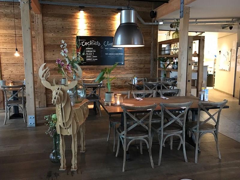 Het restaurant.